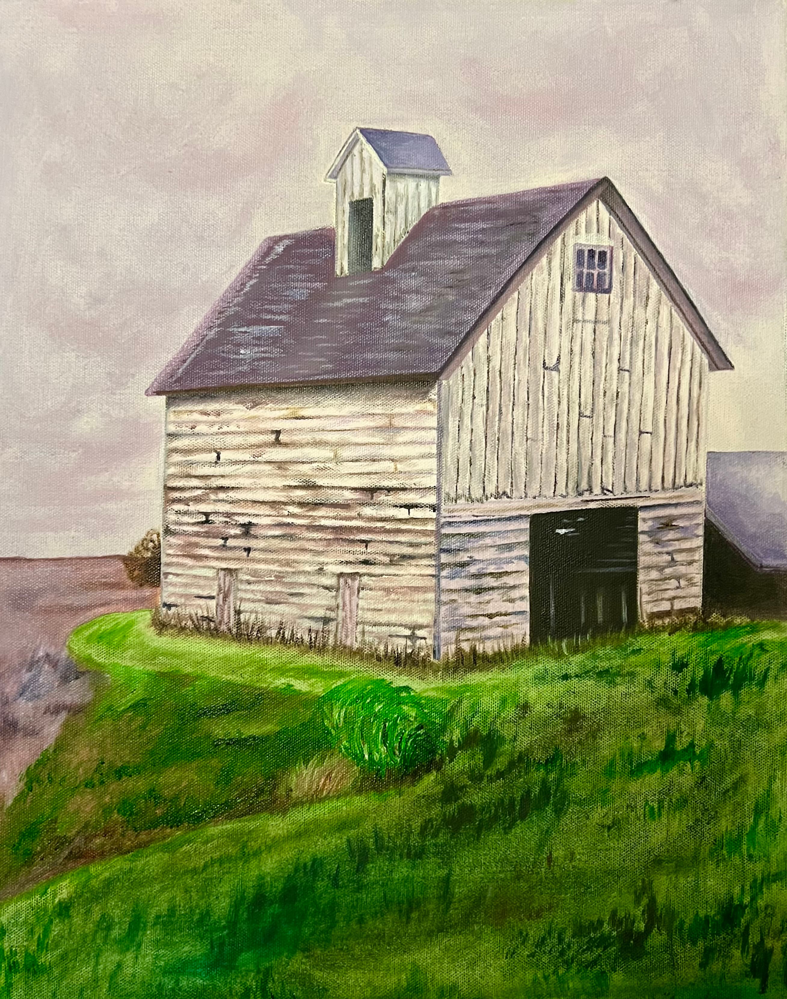 The Barn — landscape painting