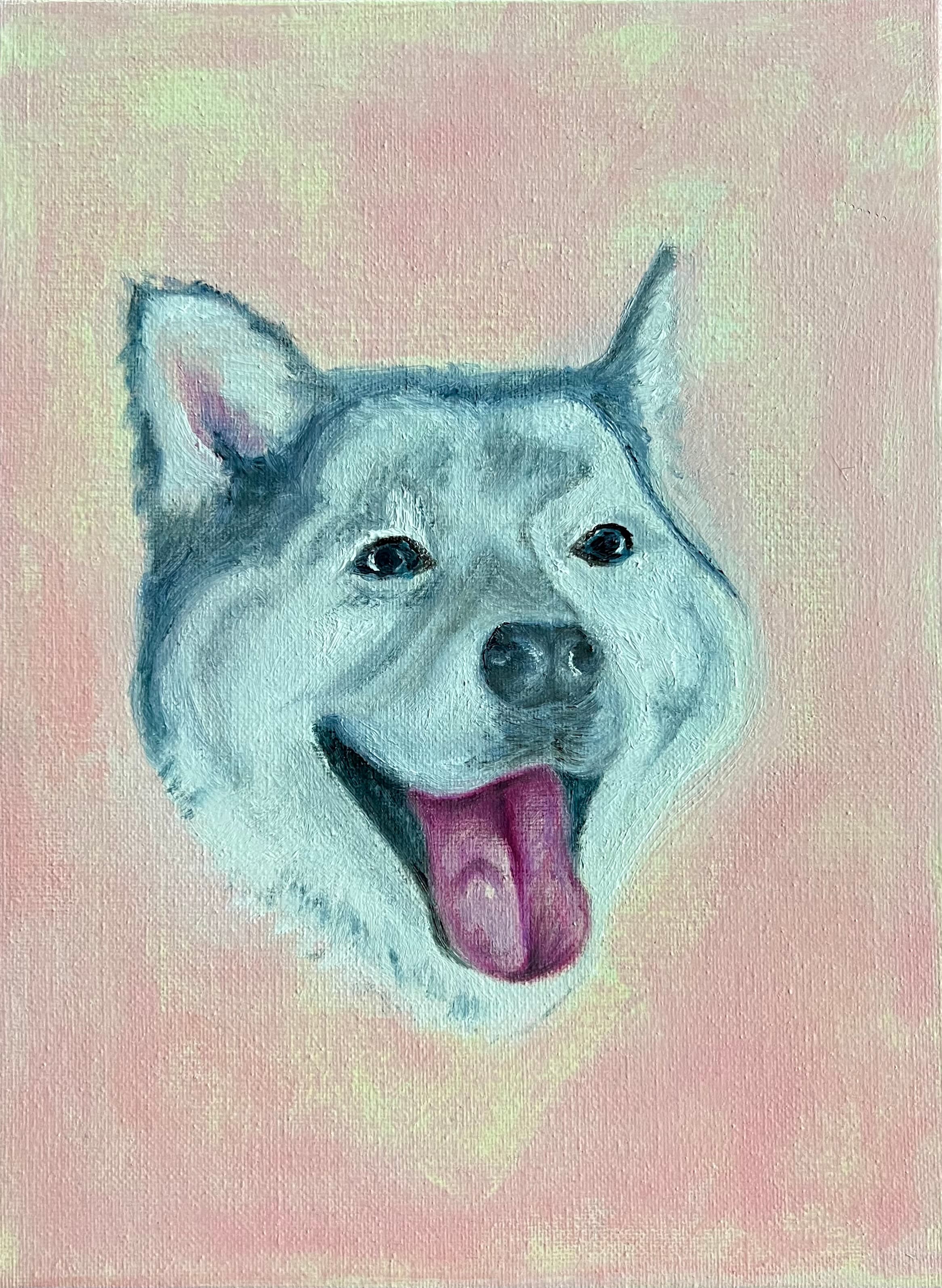 Nala — custom pet portrait example
